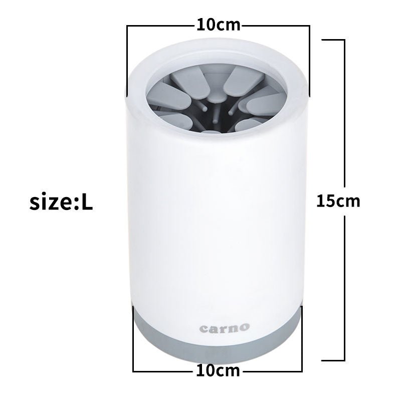 Portable Pet Paw Cleaner Cup Soft Silicone Comb Meifu Market