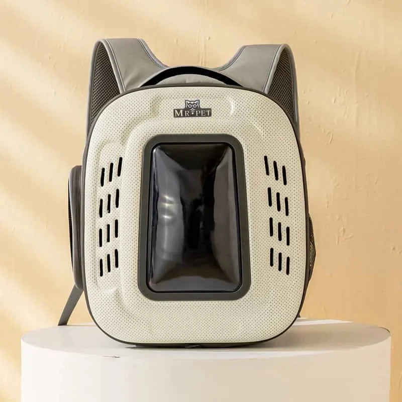 breathable mesh backpack for dogs | portable pet carrier backpack | ventilated dog backpack carrier | energy saving