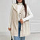 double-sided plush fabric | oversized hooded cardigan | fleece lined hoodie | energy saving