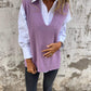 Women's V-neck Knitted Sweater Vest Meifu Market