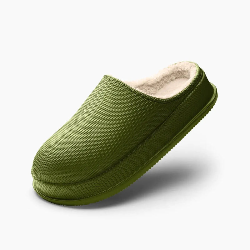 Large Size Men's And Women's Waterproof Non-slip Warm Cotton Slippers Meifu Market