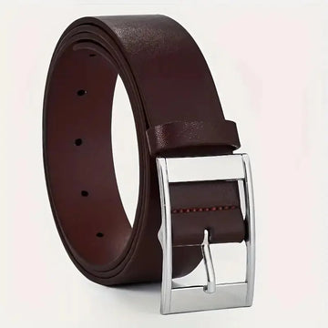 All-matching Pin Buckle Microfiber Eyelet Men And Women Belt meifu market