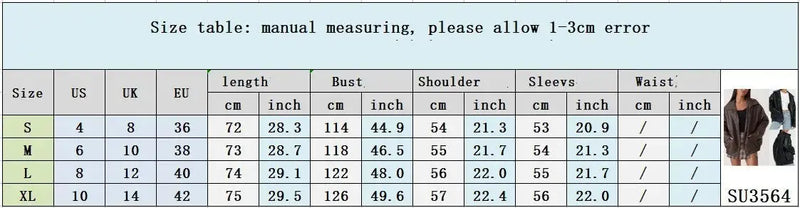 Leather Coat Women's Locomotive Style Top Meifu Market