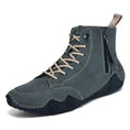 Men's High-top Handmade Leisure Ankle Boots Meifu Market