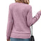 v-neck long sleeve top | two-piece suit style | office work blouse | ultrasonic cleaning