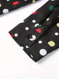 long sleeve polka dot shirt | cotton blend casual shirt | mens button down shirt | energy saving
