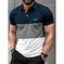 Men's 3D-Printed Short-Sleeve Polo Shirt - Bold Graphic Button-Up Top - Meifu Market