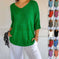 Solid Long Sleeve Sweater Slimming V-neckline Knitwear Women's Bottoming Shirt Meifu Market