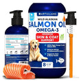 Salmon Oil For Dogs 3 For Dogs 8 FL OZ Wild Alaskan Salmon Fish Oil Meifu Market