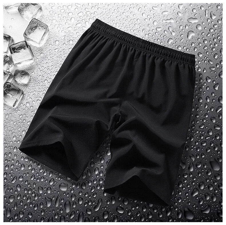 quick-drying fabric shorts | lightweight summer shorts men | loose fit plus size shorts | ultrasonic cleaning