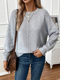 Simple Women's Knitted Sweater Pullover Meifu Market