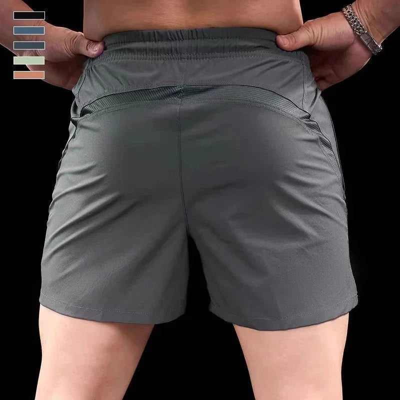 quick-dry fabric shorts | lightweight running shorts men | 5-inch inseam athletic shorts | energy saving
