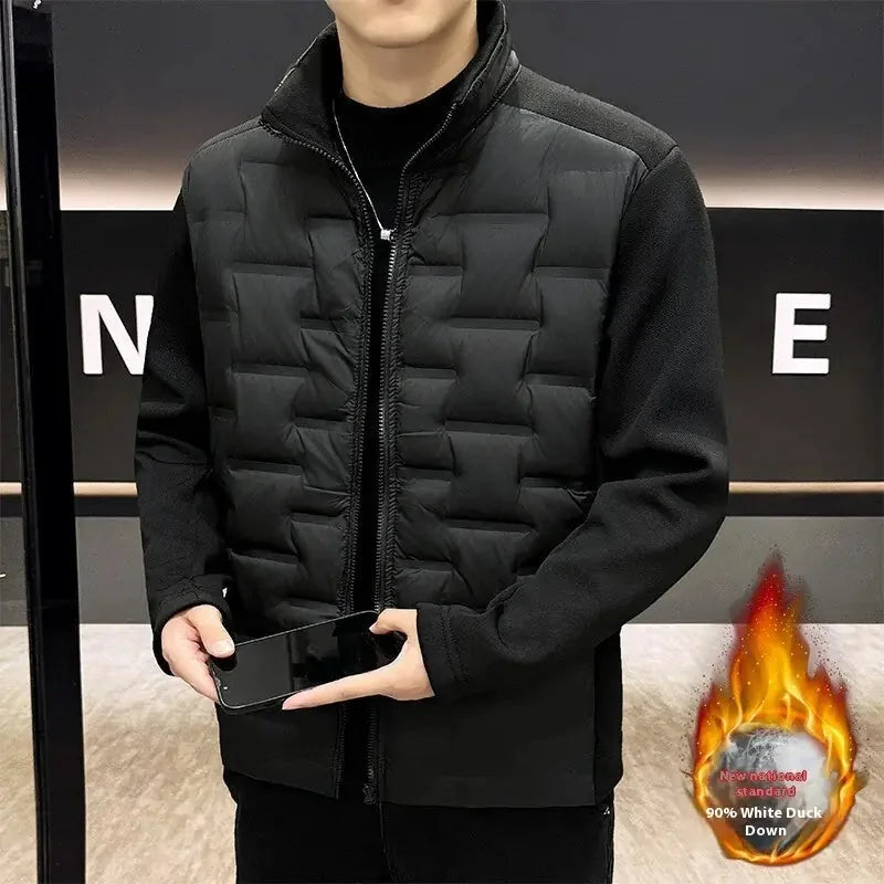 ultralight down jacket | water-resistant shell | 650 fill power | energy saving