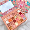 24 Colors Strawberry Girl Eyeshadow Palette Cute Cosmetics for Females 