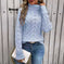 Women's Cable-knit Turtleneck Sweater Meifu Market