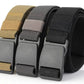 Elastic Belt Donefu Plastic Steel Pom Buckle Casual All-Match Belt meifu market