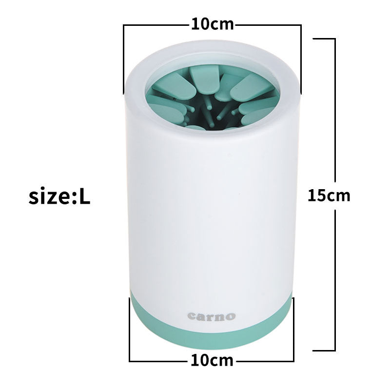 Portable Pet Paw Cleaner Cup Soft Silicone Comb Meifu Market