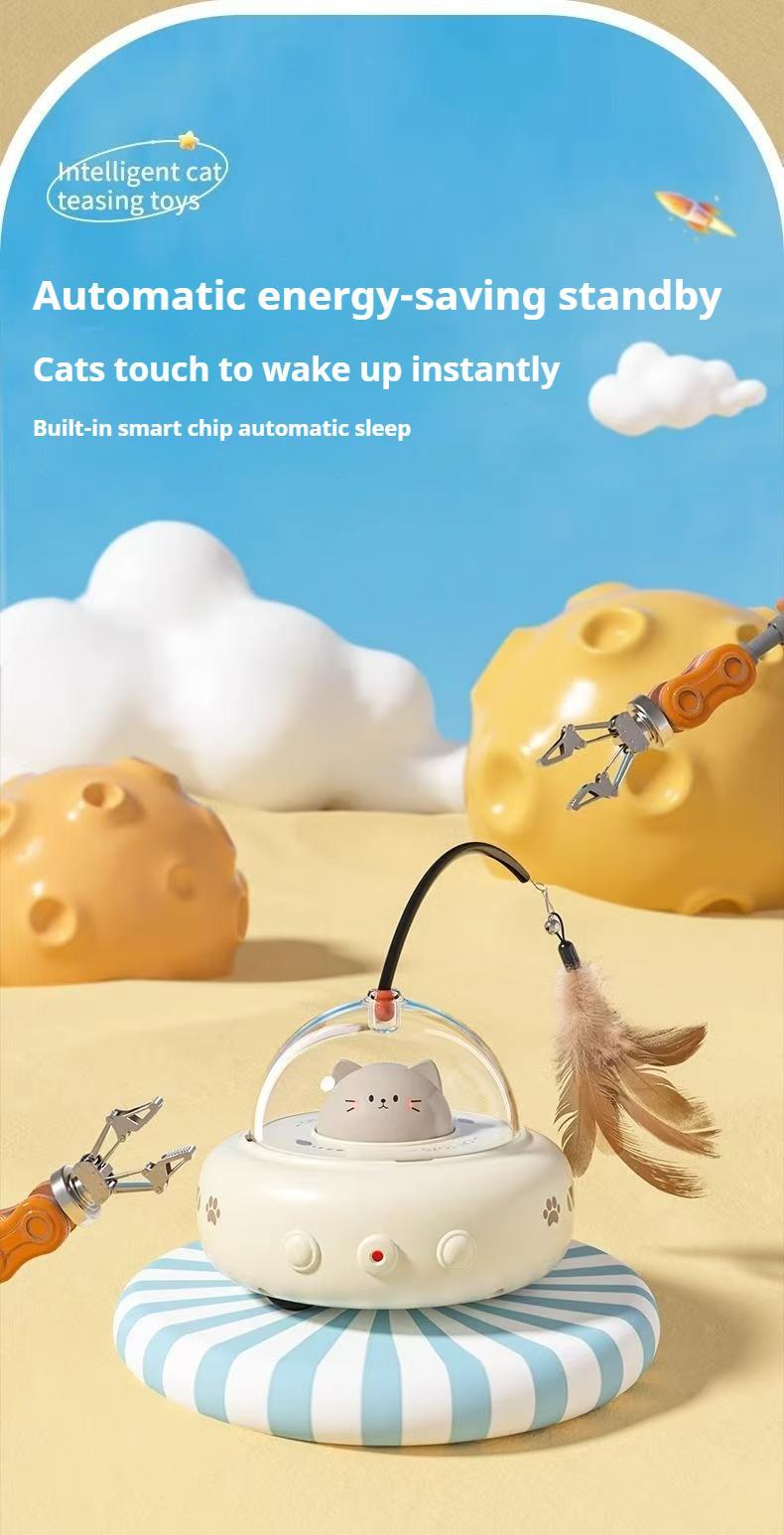 Smart Electric Cat Car With Automatic Laser Pointer - Cat Fun, Energy-Saving Product Meifu Market