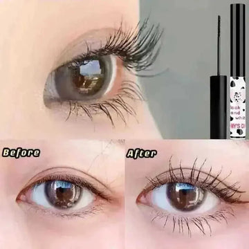Black Brown Waterproof Mascara Long-Lasting Curling Eyelashes