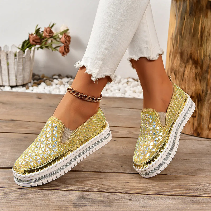 Casual Sneakers Pedal Four Seasons Thick Bottom All-matching Flat Shoes Meifu Market