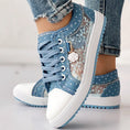 Floral Embroidered Polka Dot Print Sneakers Meifu Market