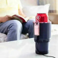 2-in-1 Car Cup Warmer & Cooler - 12V Smart Temperature Control Cup Holder - view 11 (pattern: check)