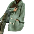 Elegant Polo Collar Plus Size Women's Coat Meifu Market