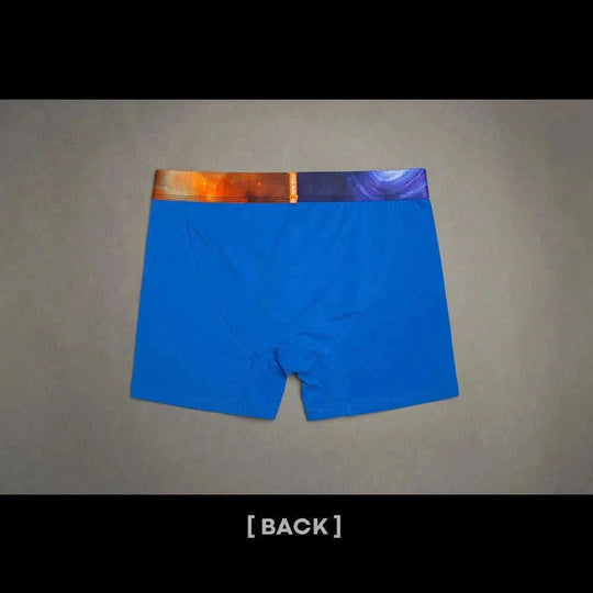 stretch cotton boxer briefs | moisture-wicking mens underwear | breathable cotton blend underwear | energy saving