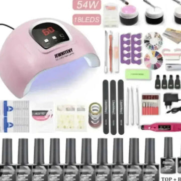 80W Nail Phototherapy Machine Set