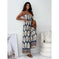 bohemian wide-leg pants | elastic waistband pants | flowy one-piece pants | ultrasonic cleaning