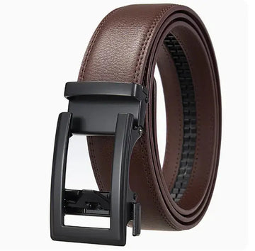 Antique Cowhide Men's Leather Belt Casual Business Comfort Click Belt Meifu Market