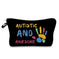 waterproof cosmetic bag | travel makeup organizer with zipper | pvc material toiletry bag | ultrasonic cleaning