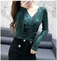 sparkly silk blouse for women | elegant glittery blouse | womens formal silk top | ultrasonic cleaning