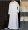 lightweight cotton fabric | breathable long sleeve robe | adjustable hooded shirt | energy saving