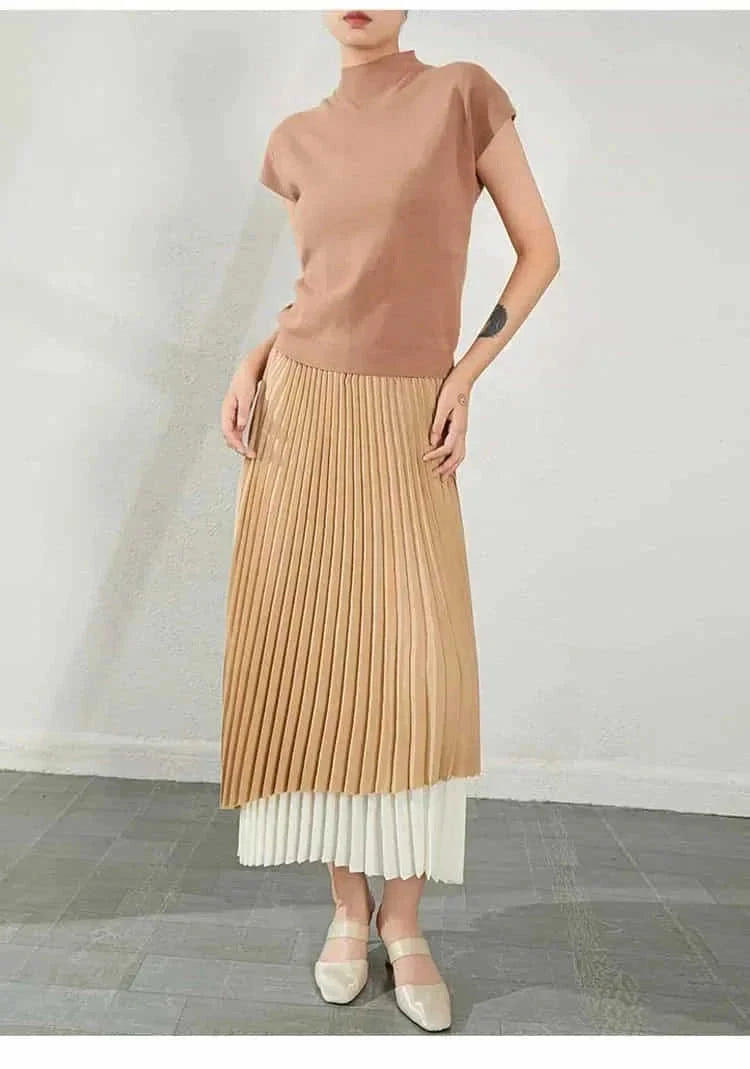 high-waist chiffon skirt | summer floral maxi skirt | lightweight chiffon fabric | ultrasonic cleaning