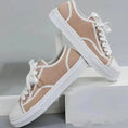 platform sneakers for women | solid color casual shoes | flat sole walking shoes | energy saving