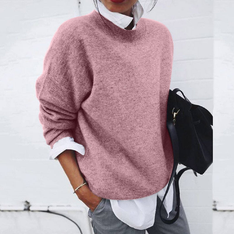 Women's fake two-piece sweater Meifu Market