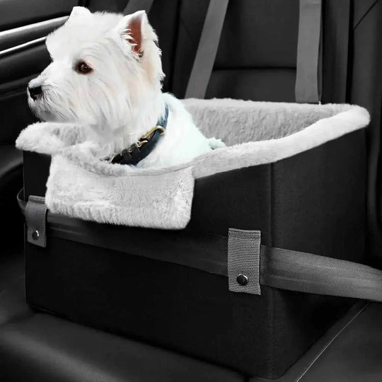 Portable Small Dog Car Seat Dog Booster Seat For Car With Clip-On Safety Leash Perfect For Small Pets Pet Products Orange ...