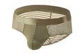 Men's Large Mesh Low Waist Wide Belt Briefs Meifu Market