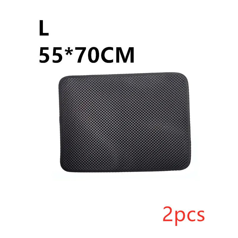 Double Layer Litter Cat Bed Pads Pet Cat Litter Mat Trapping Pets Litter Box Mat Pet Product Bed For Cats House Clean Mat Meifu Market