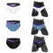 mens triangle v belt | laser gradient belt | adjustable elastic waistband | energy saving