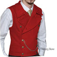 victorian double-breasted vest | woolen suit vest for men | three-piece suit accessory | energy saving