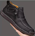 Chelsea Plus Size Men's Shoes Casual Slip-on Flat High Top Meifu Market