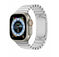 Bow Buckle Metal Smartwatch Band - Stainless Steel Strap for Apple Watch Series 8/7/6/SE - Premium iWatch Replacement Band - Meifu Market