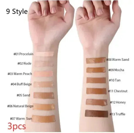 oil-free liquid foundation | long-lasting matte foundation | full coverage concealer | ultrasonic cleaning