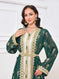 premium cotton blend fabric | plus size abaya dress set | modest islamic clothing women | ultrasonic cleaning