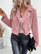 Winter Slim-fit Short Lapels Zip Jacket Meifu Market