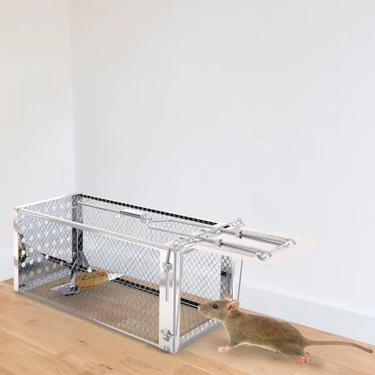 Single Door Rat Trap Cage Humane Rodent Trap Mouse Trap