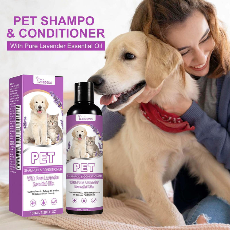 Yegebang Pet Shampoo And Shower Gel Relieves Itchy Skin And Leaves Hair Smooth And Untangled Meifu Market