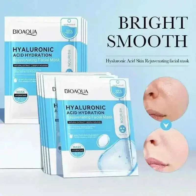 BIOAQUA Hyaluronic Acid Face Mask skincare Moisturizing Anti Acne - Meifu Market